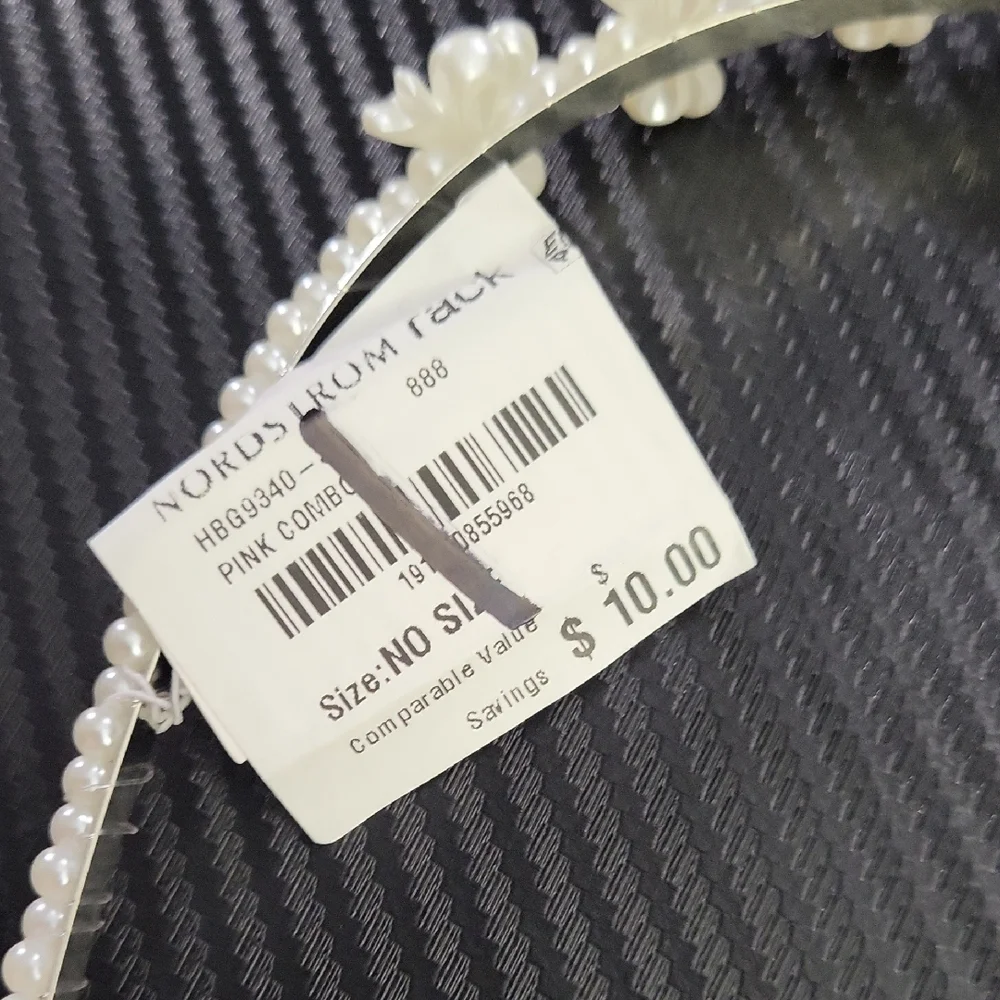 Nwt Nordstrom Pearl Bow Headband‎